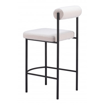 ZUO Livorno Counter Stool (Set of 2) - Ivory