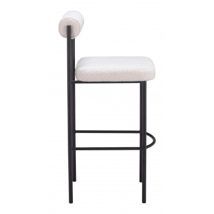 ZUO Livorno Barstool (Set of 2) - Ivory