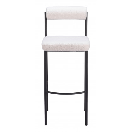 ZUO Livorno Barstool (Set of 2) - Ivory