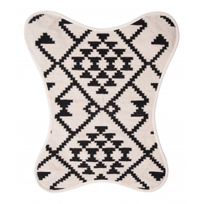 ZUO Rabat Accent Chair - Beige/Black