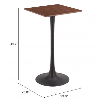 ZUO Valleta Bar Table - Brown