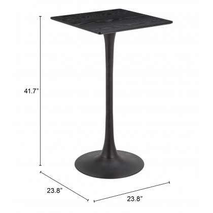 ZUO Valleta Bar Table - Black