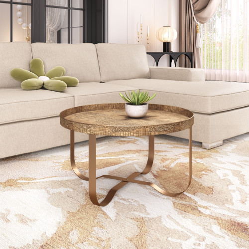 ZUO - Vannes Coffee Table in Brass