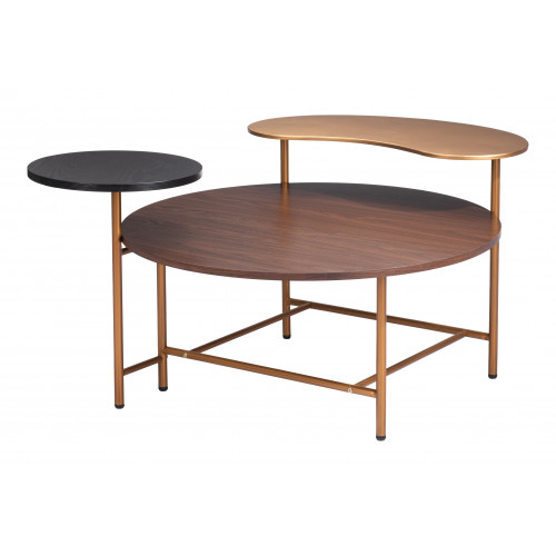 ZUO - Viken Coffee Table in Multi-Color