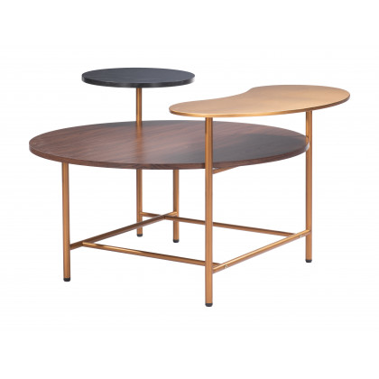 ZUO - Viken Coffee Table in Multi-Color