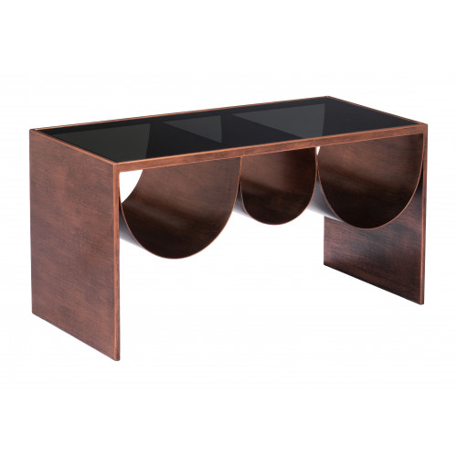 ZUO - Aveiro Coffee Table in Copper/Black
