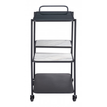ZUO - Constanza Bar Cart in Black
