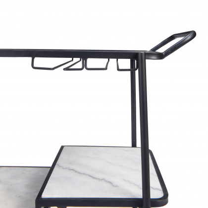 ZUO - Constanza Bar Cart in Black