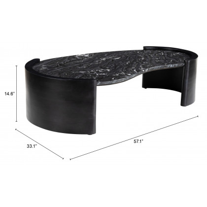 ZUO - Tartini Coffee Table in Black
