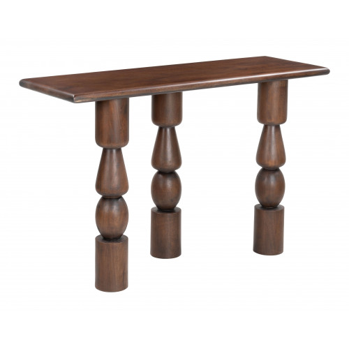 ZUO - Split Console Table in Brown