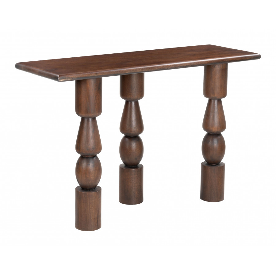 ZUO - Split Console Table in Brown