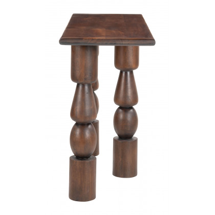 ZUO - Split Console Table in Brown