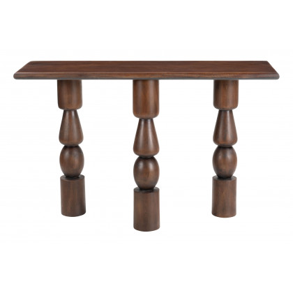 ZUO - Split Console Table in Brown