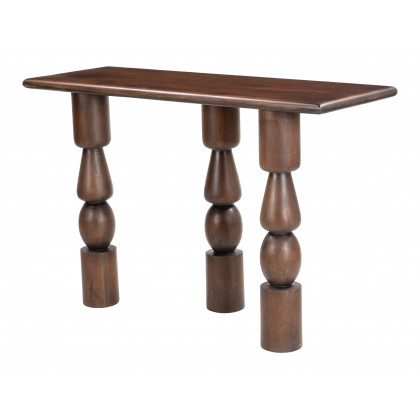 ZUO - Split Console Table in Brown