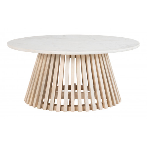 ZUO - Mazara Coffee Table in White/Natural