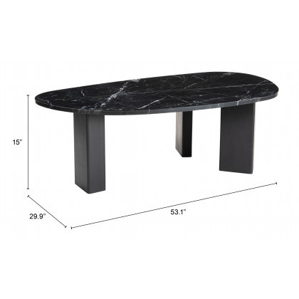ZUO - Aberdeen Coffee Table in Black