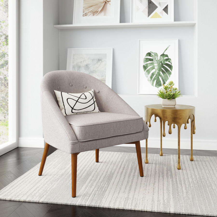 ZUO - Carter Accent Chair in Gray