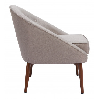 ZUO - Carter Accent Chair in Gray