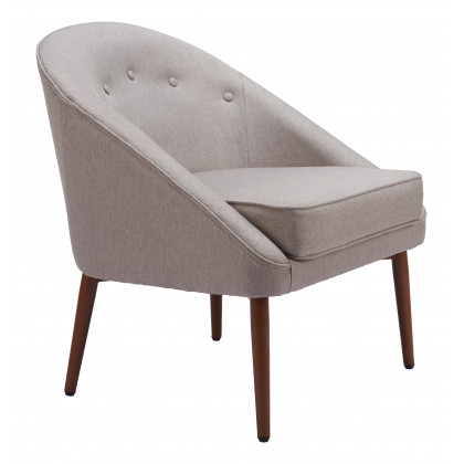 ZUO - Carter Accent Chair in Gray