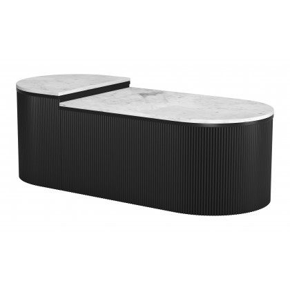 ZUO - Ormara Coffee Table Set (2-Piece) in White/Black