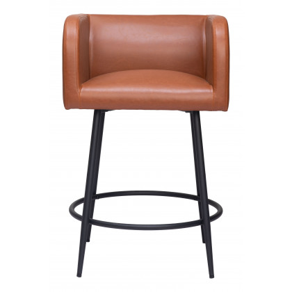 ZUO Horbat Counter Stool (Set of 2) - Brown