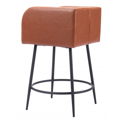 ZUO Horbat Counter Stool (Set of 2) - Brown