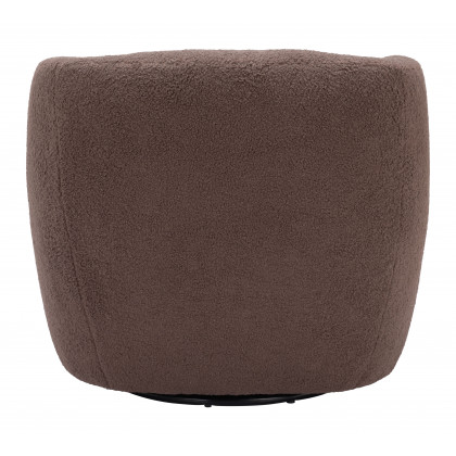 ZUO Govan Swivel Chair - Brown