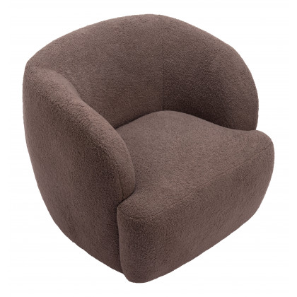 ZUO Govan Swivel Chair - Brown