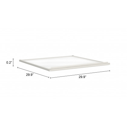 ZUO - ZUO - Adjustable Shelf in Light Gray