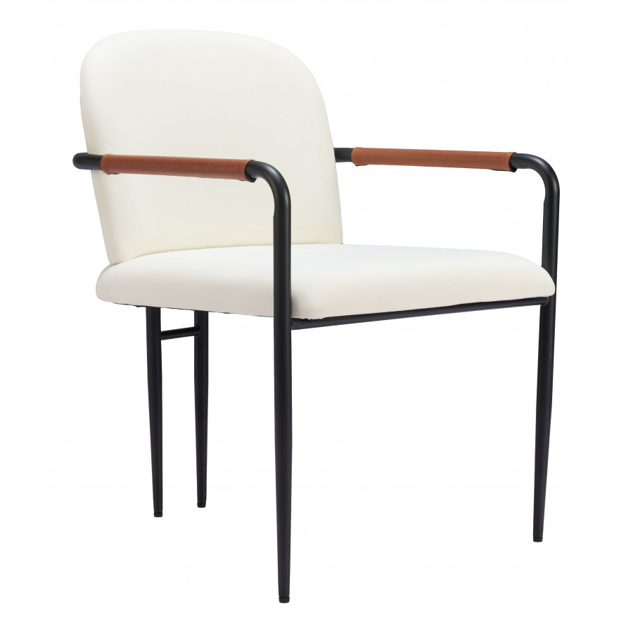 ZUO - Sibu Dining Chair (Set of 2) in Cream