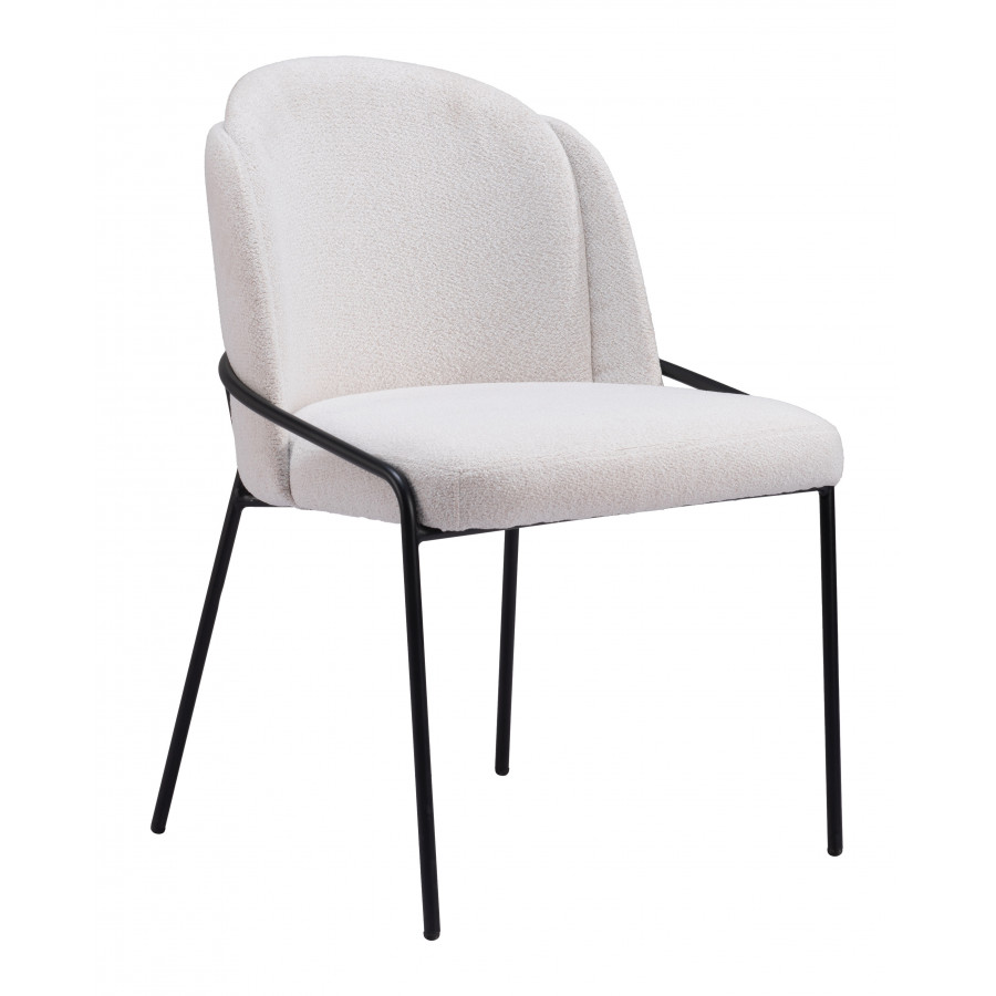 ZUO Jambi Dining Chair (Set of 2) - Ivory