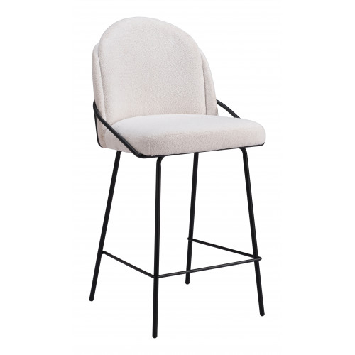 ZUO Jambi Counter Stool (Set of 2) - Ivory