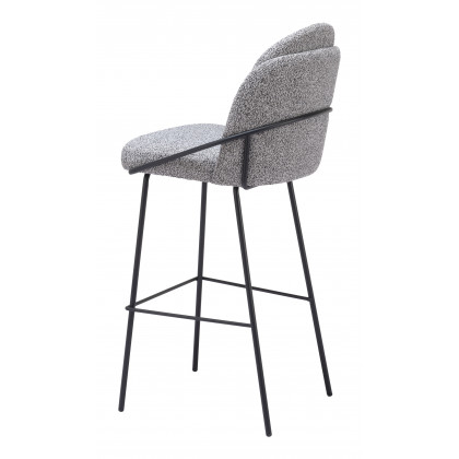 ZUO Jambi Barstool (Set of 2) - Black/White