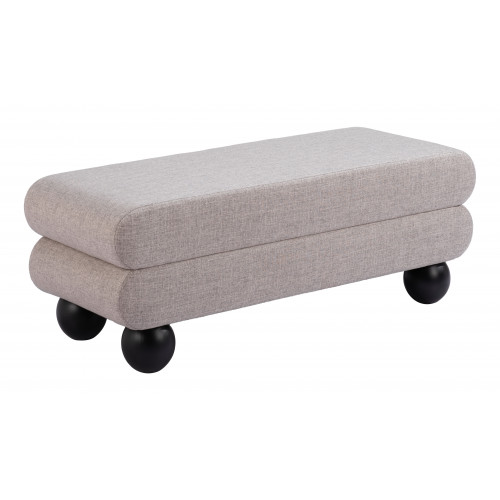 ZUO - Davao Bench in Gray