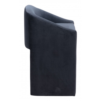 ZUO - Emas Counter Stool in Midnight Gray