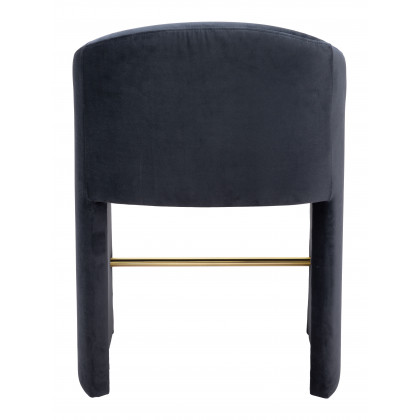 ZUO - Emas Counter Stool in Midnight Gray