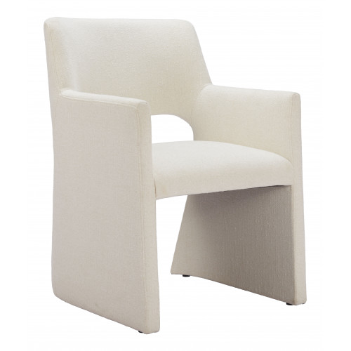 ZUO - Minet Dining Chair in Linen White
