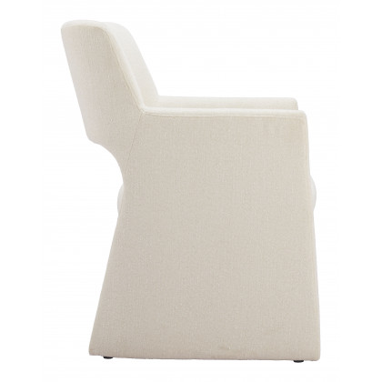 ZUO - Minet Dining Chair in Linen White