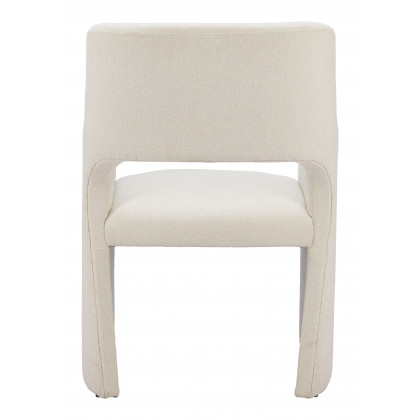 ZUO - Minet Dining Chair in Linen White