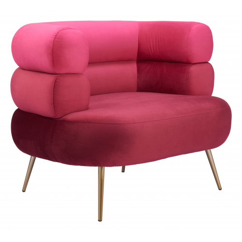 ZUO - Arish Accent Chair in Red