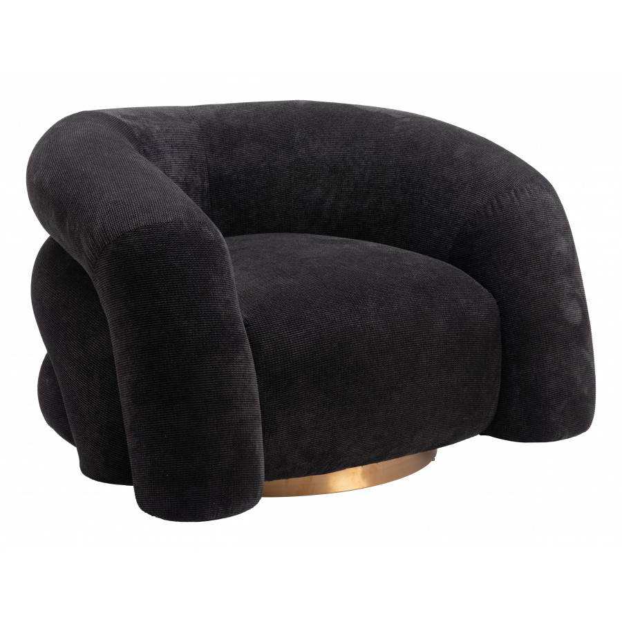 ZUO - Havn Accent Chair in Black