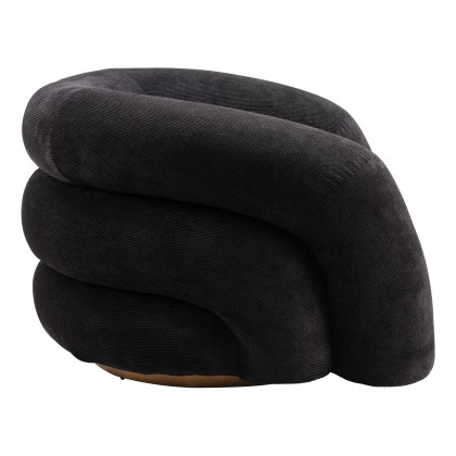 ZUO - Havn Accent Chair in Black