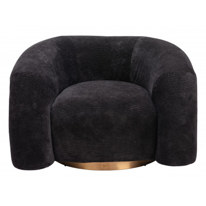 ZUO - Havn Accent Chair in Black