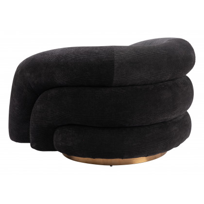 ZUO - Havn Accent Chair in Black