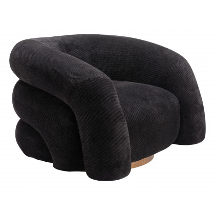 ZUO - Havn Accent Chair in Black