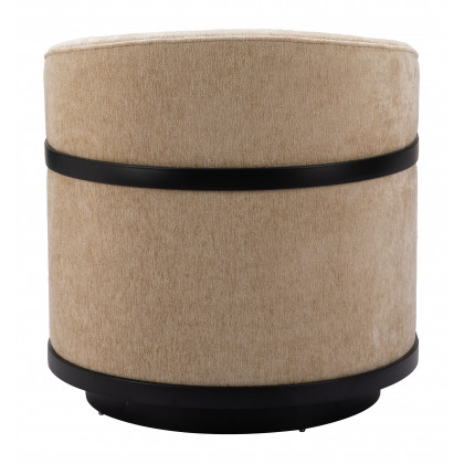ZUO - Hanko Swivel Chair in Golden Beige
