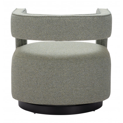 ZUO - Turku Swivel Chair in Sage Green