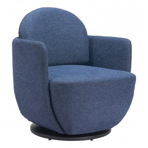 ZUO - Bant Swivel Chair in Blue