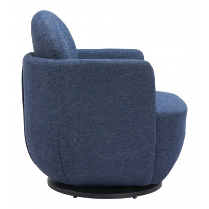 ZUO - Bant Swivel Chair in Blue