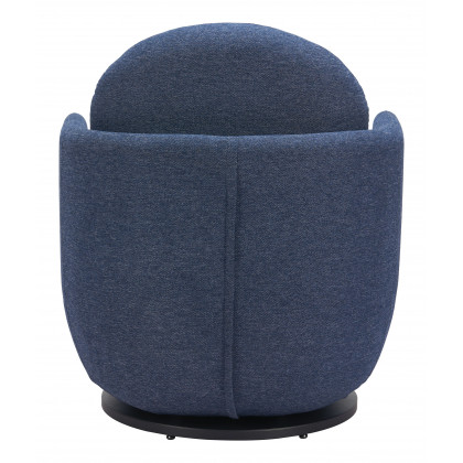 ZUO - Bant Swivel Chair in Blue
